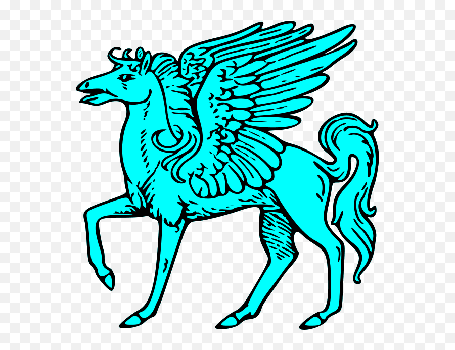 Pegasus Horse Vector Clip Art Free Image Download Emoji,Pegasus Clipart