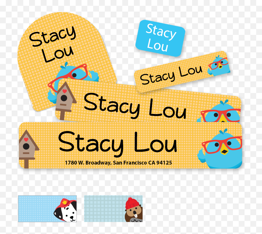 Tweet Bird - Camp Labels Emoji,Cool Design Png