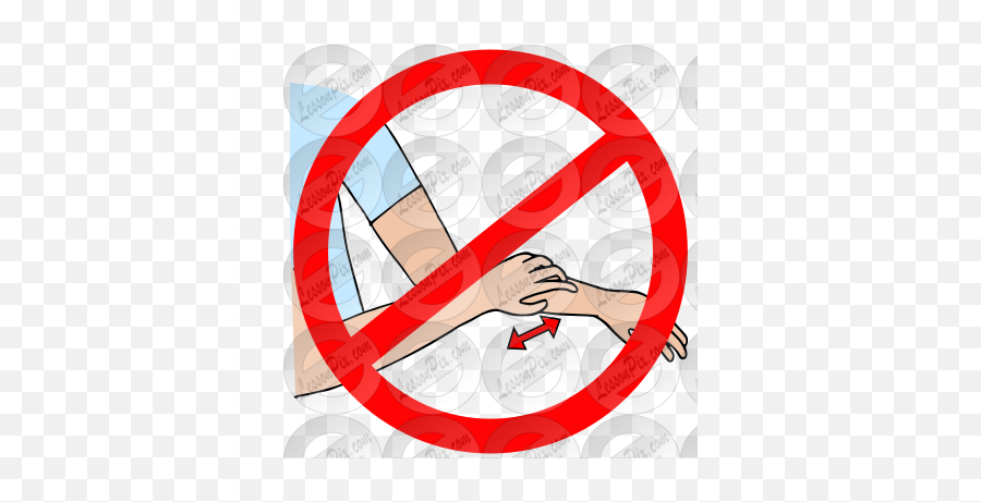 Do Not Scratch Picture For Classroom Therapy Use - Great Emoji,Claw Mark Clipart