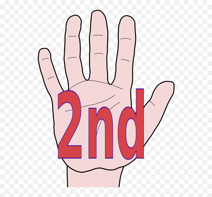 Second Hand - Second Clipart Emoji,Hand Clipart