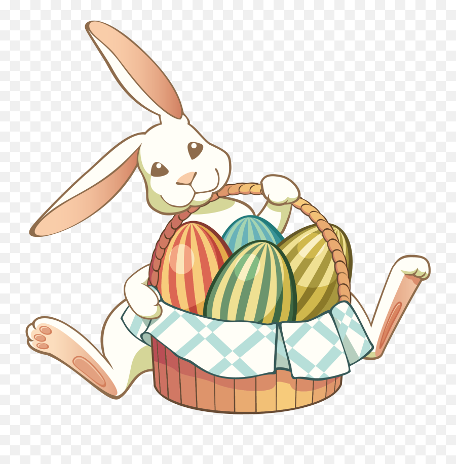 Download Egg Bunnies Easter Bunny Lent - Copyright Free Easter Bunny Emoji,Lent Clipart
