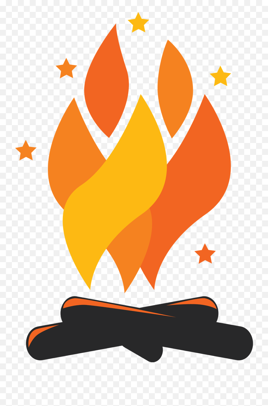 Bonfire Clipart Free Download Transparent Png Creazilla - Language Emoji,Bonfire Clipart