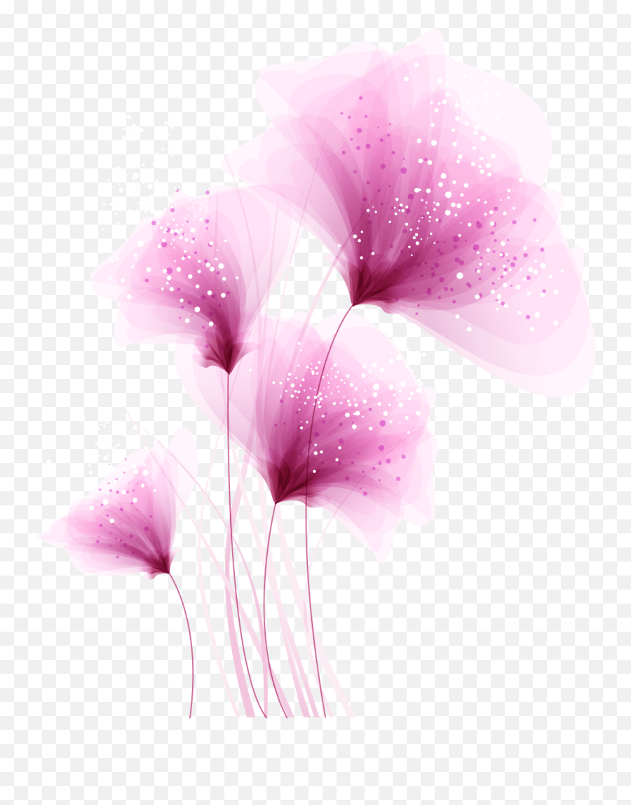 Pink Flower Png Image Free Download Searchpngcom - Morning Glory Emoji,Pink Flower Png