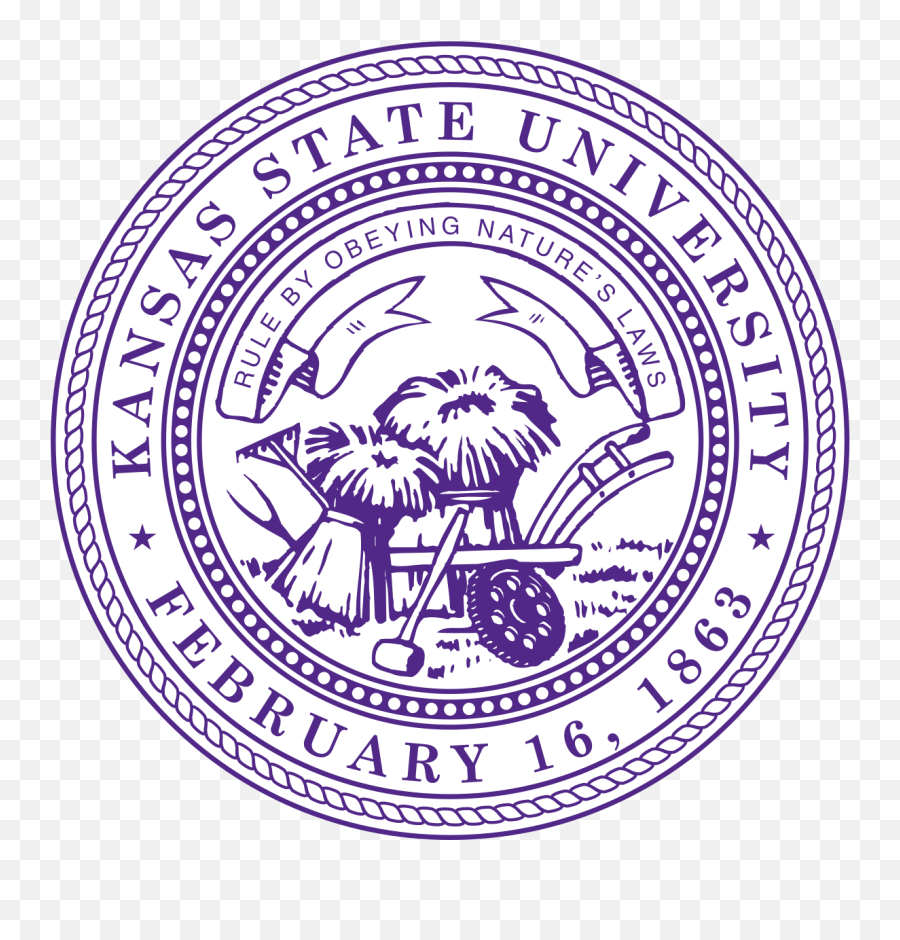 Kansas State University - Kansas State University Seal Emoji,Kansas State Logo