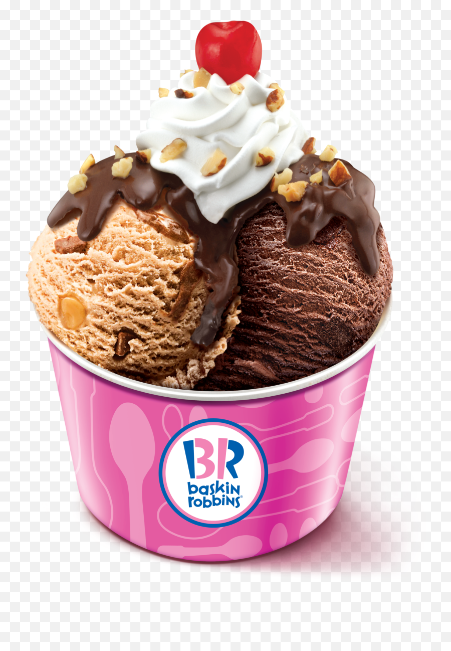 Download Baskin Robbins Ice Cream Sandwiches Mint Chocolate - Baskin Robbins Cherry Top Emoji,Ice Cream Transparent