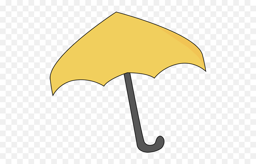 Umbrella Clip Art - Yellow Umbrella Clipart Emoji,Umbrella Clipart