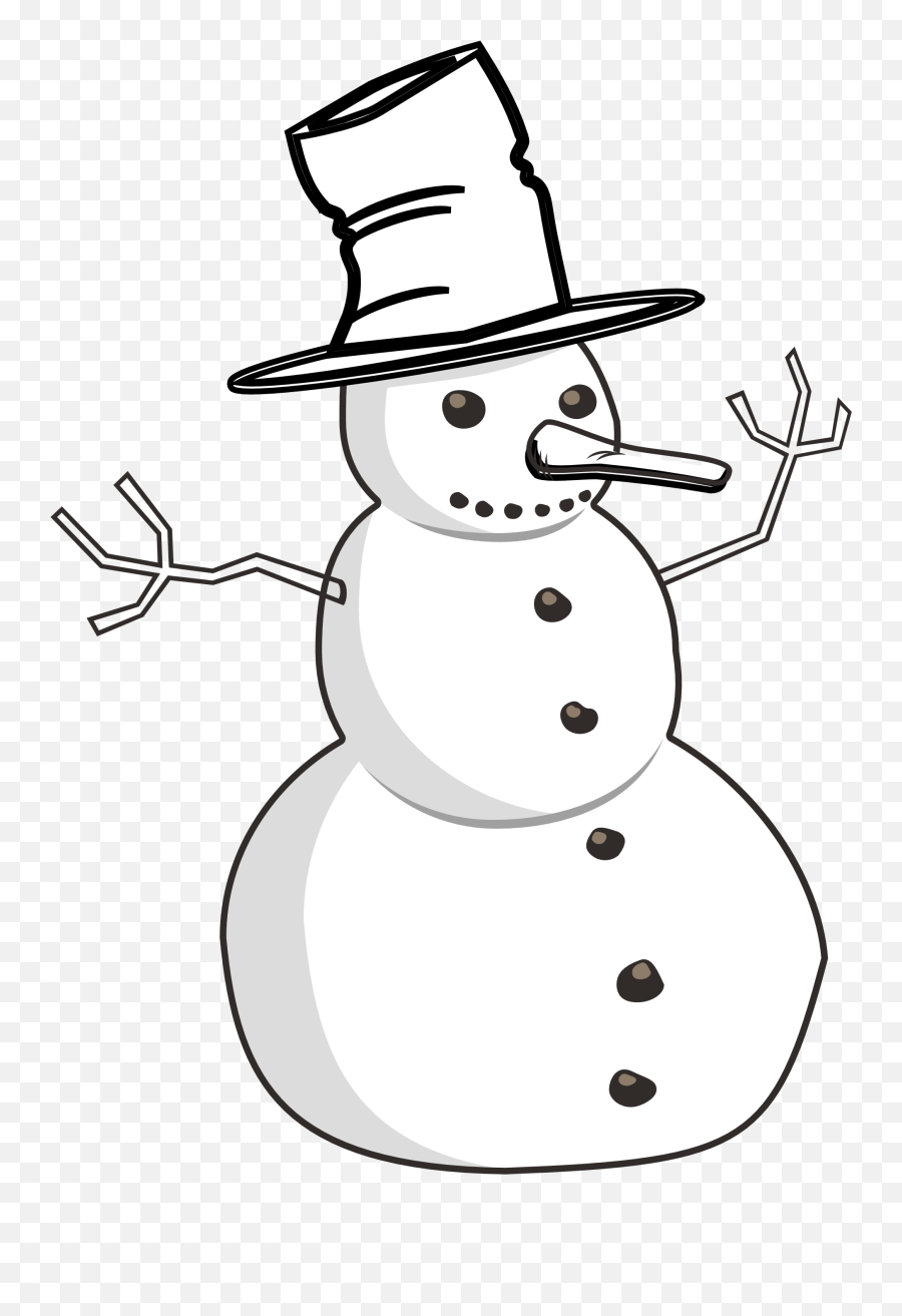 Picture - Clip Art Emoji,Snowman Face Clipart