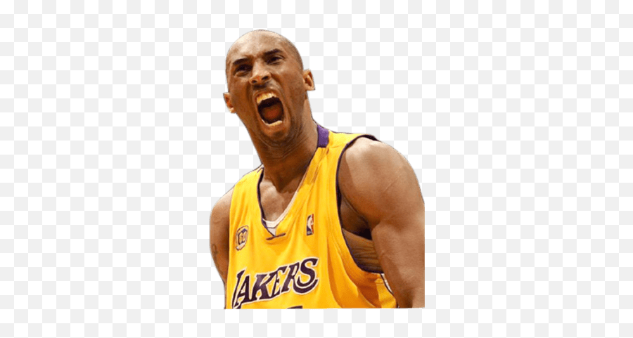 Download Kobe Bryant Angry - Kobe Bryant Angry Png Emoji,Kobe Bryant Png