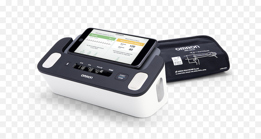 Omron Gets Long - Awaited Fda Nod For Combined Ekgblood Omron Complete Blood Pressure Monitor Ekg Emoji,Transparent Monitor