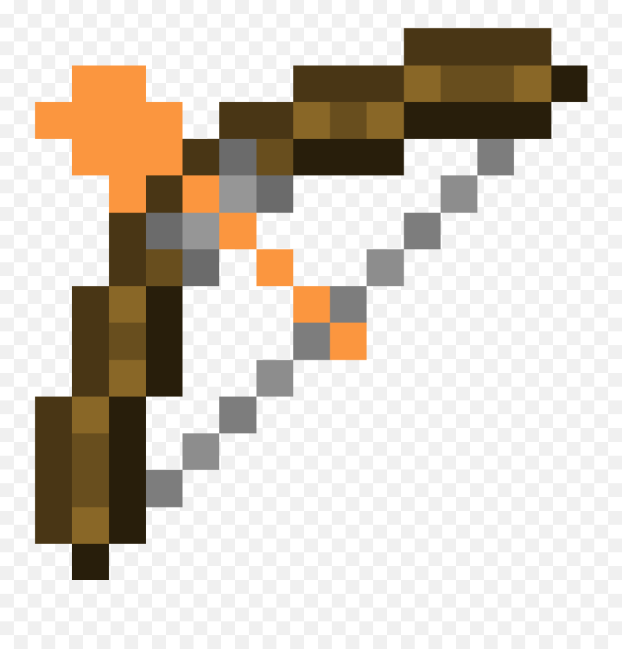 Diamond Pickaxe Png - Bow Png Minecraft Emoji,Minecraft Pickaxe Png