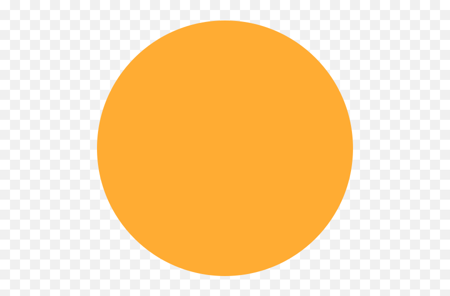 Orange Circle Emoji - Headspace App Icon,Orange Transparent