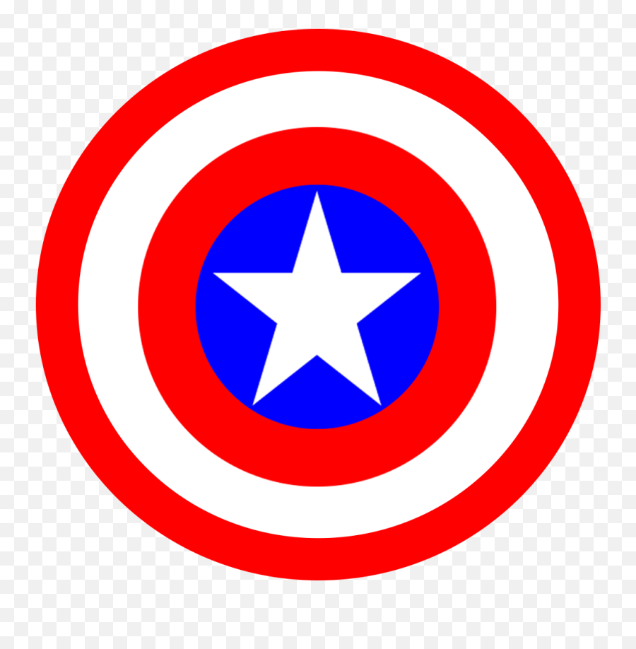 Download Americas Shield Comics S - Cartoon Captain America Shield Png Emoji,Captain Marvel Logo