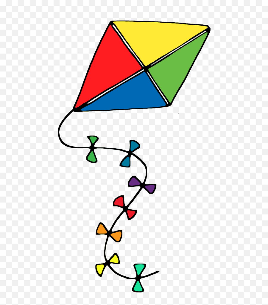Free Kite Clipart - Dot Emoji,Kite Clipart
