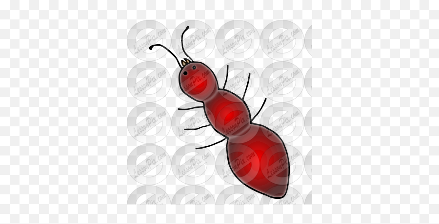 Red Ant Picture For Classroom Therapy - Bowling Equipment Emoji,Ant Clipart