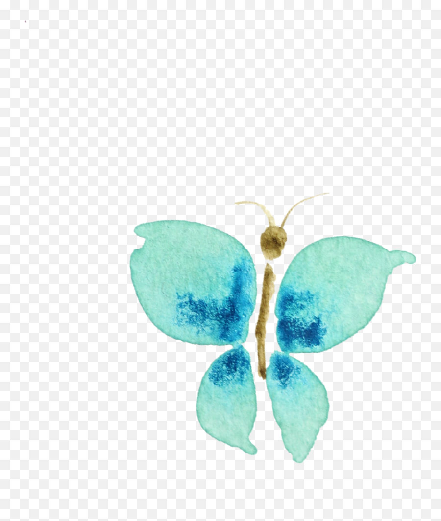 Desktop Calendar And Watercolor Clipart - Butterfly Watercolor Clipart Emoji,May Clipart