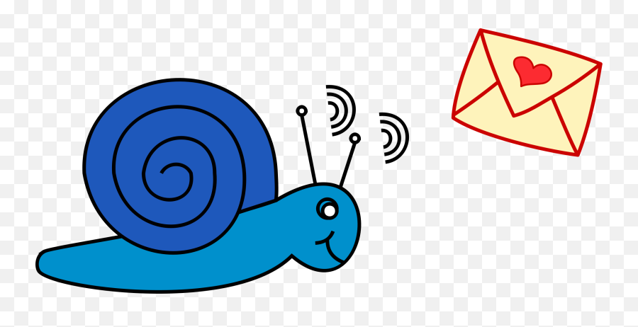 Snail Mail Email Drawing - Snail Mail Clipart Png Download Email Clipart Png Cute Emoji,Email Clipart