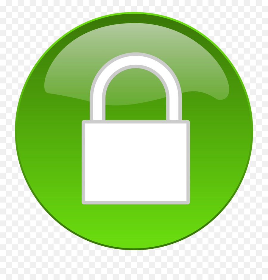 Lock Clipart Padlock - Lock Secure Icon Emoji,Lock Clipart