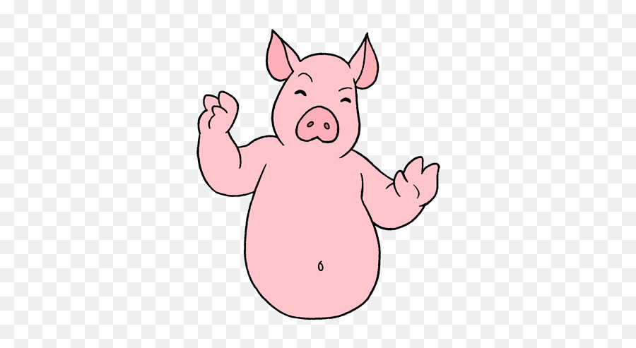 Gifs Of Dancing Pigs 57 Animated Images For Free Emoji,Funny Gif Transparent