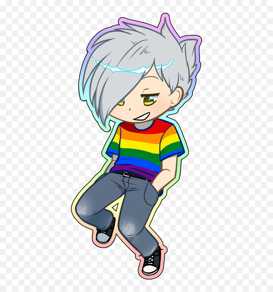 Hah Gay By Muyu - Fur Affinity Dot Net Emoji,Gay Clipart