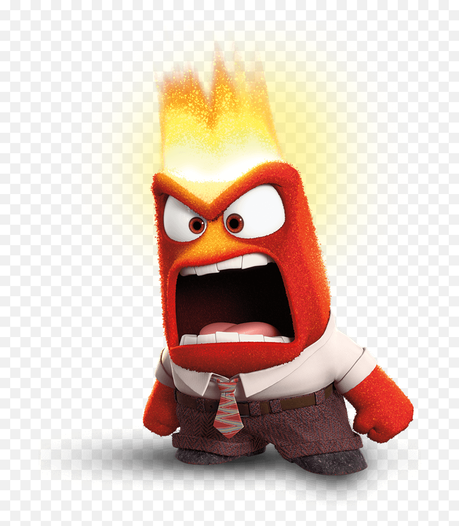 Download Hd Anger Inside Out - Anger Inside Out Clipart Emoji,Away Clipart
