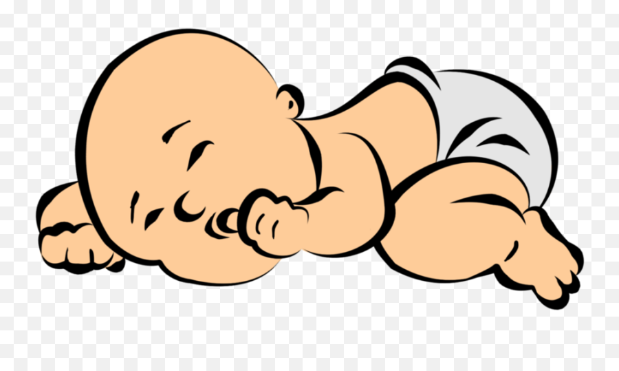 Free Sleeping Baby Clipart Image Clip - Transparent Newborn Baby Clipart Emoji,Baby Clipart