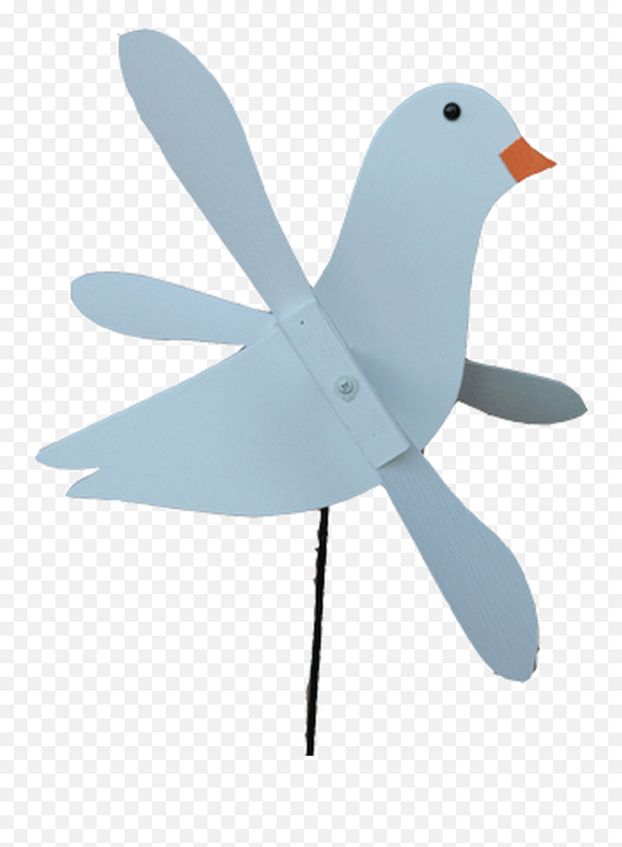 Whirligig Garden Stake - Blue Dove Emoji,Bird Feeder Clipart