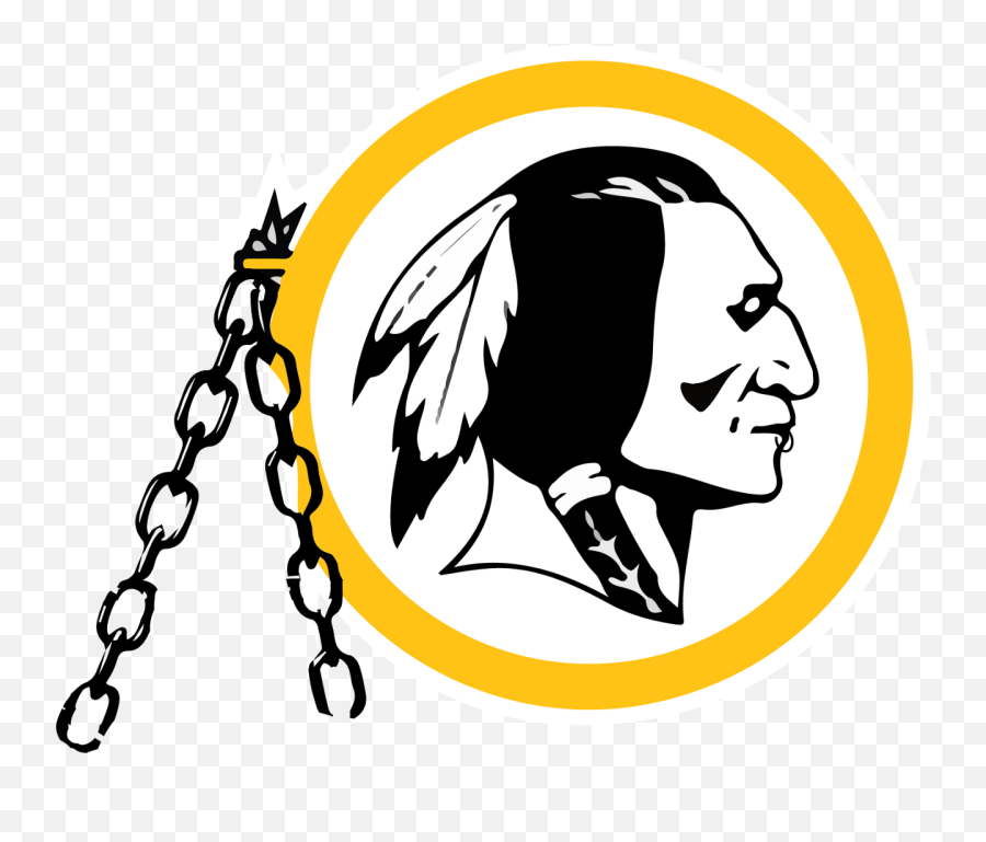 Baseball Team Indian Logo Clipart - Washington Redskins Car Decals Emoji,Washington Redskins Logo