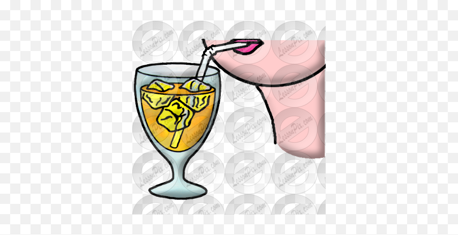 Drink Picture For Classroom Therapy - Champagne Glass Emoji,Drink Clipart