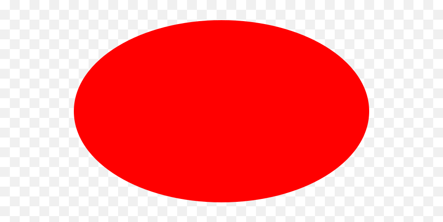 Oval Rojo Clip Art At Clkercom - Vector Clip Art Online Meaning Emoji,Oval Png