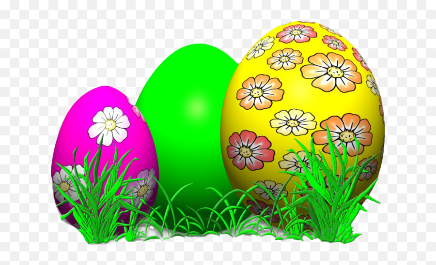 Grass Easter Egg Png Clipart Png Mart - Easter Egg Emoji,Easter Eggs Clipart