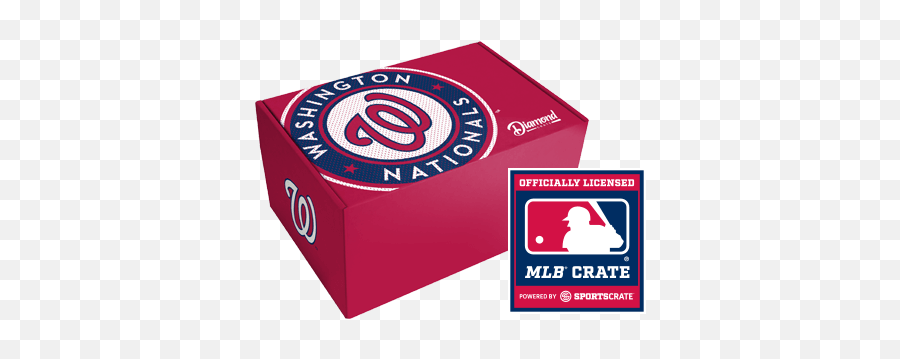 Washington Nationals Diamond Crate From - World Series Emoji,Washington Nationals Logo