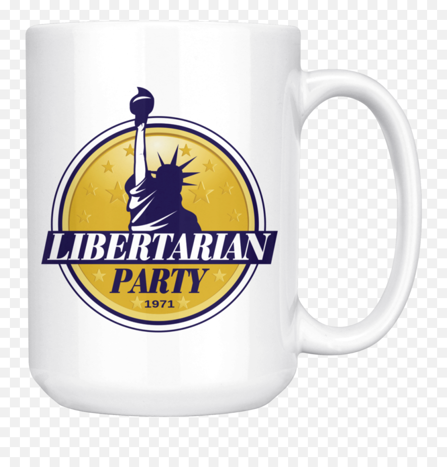 Libertarian Logo Mug - Mug Emoji,Libertarian Logo