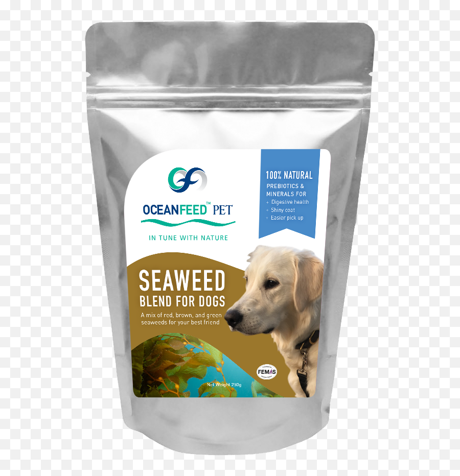 Oceanfeed Pet U2014 Ocean Harvest Technology - Silver Stand Up Pouch Emoji,Seaweed Png