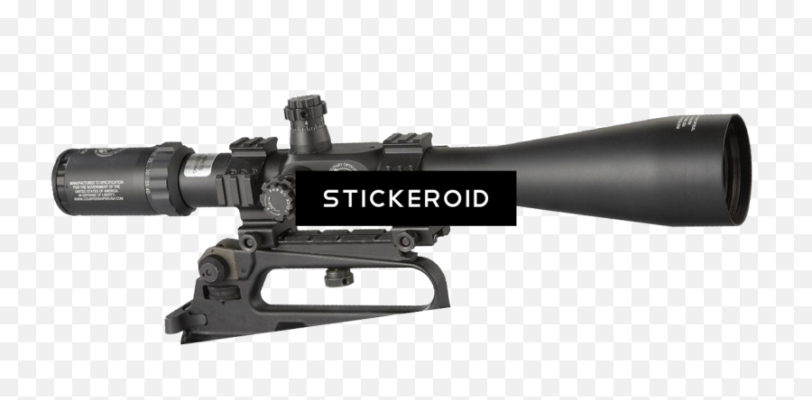 Download Sniper Scope Scopes - Sniper Rifle Png Image With Emoji,Sniper Scope Png