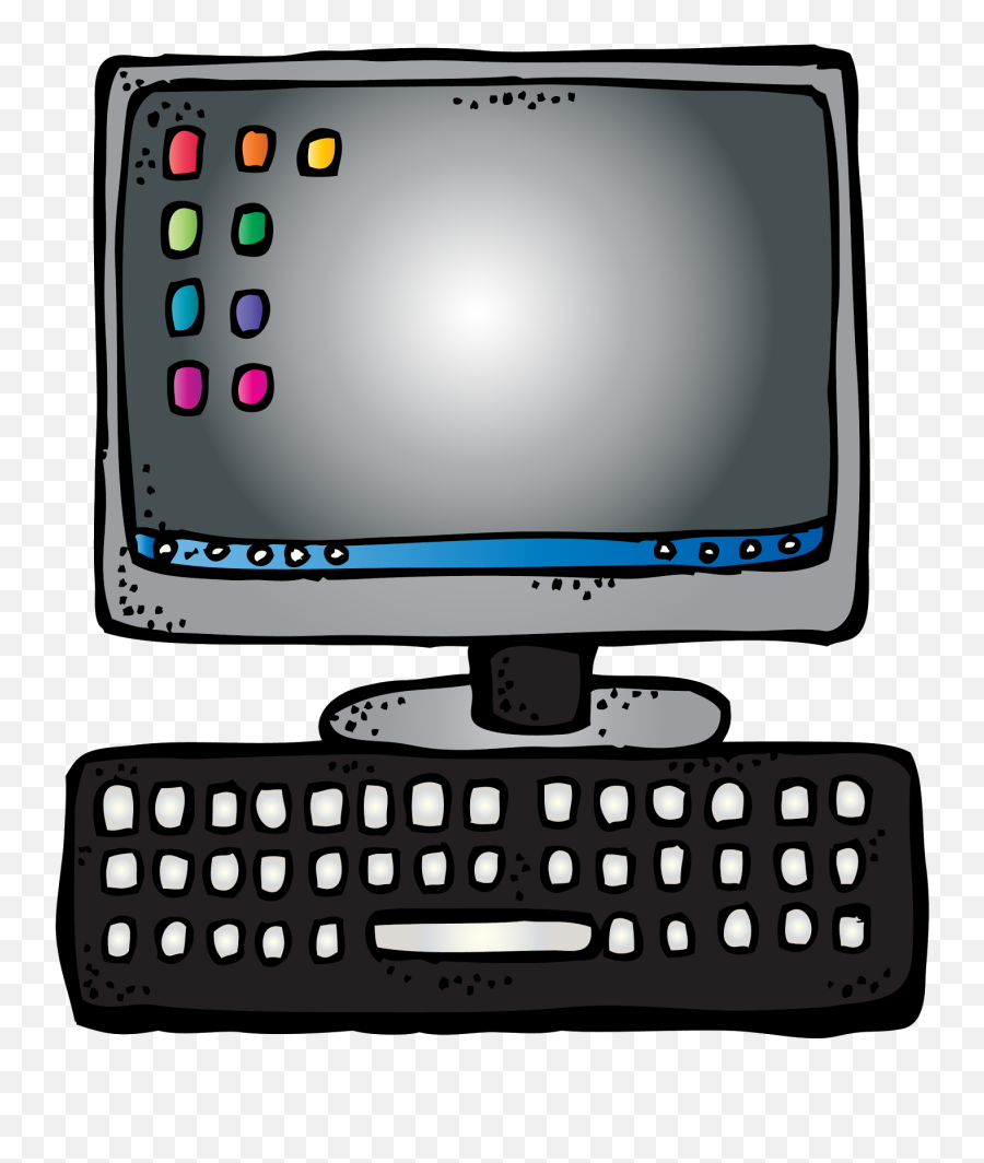 Melonheadz Computer Cliparts - Computer Clipart Melonheadz Emoji,Computer Clipart