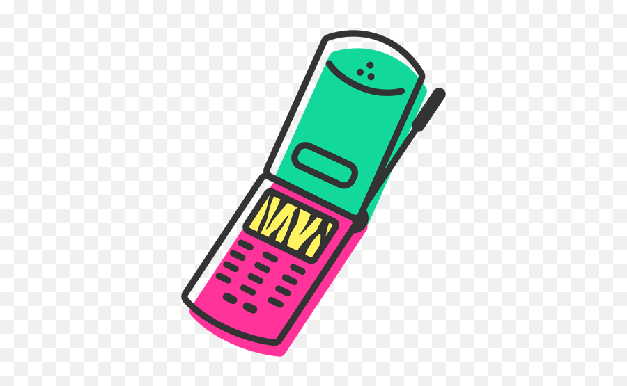 Cellphone Flip Icon - Feature Phone Emoji,Flip Phone Png