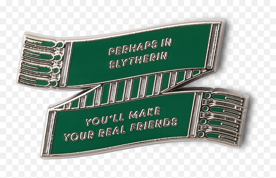 Slytherin Scarf Enamel Pin Harry Potter Pins - Solid Emoji,Slytherin Png