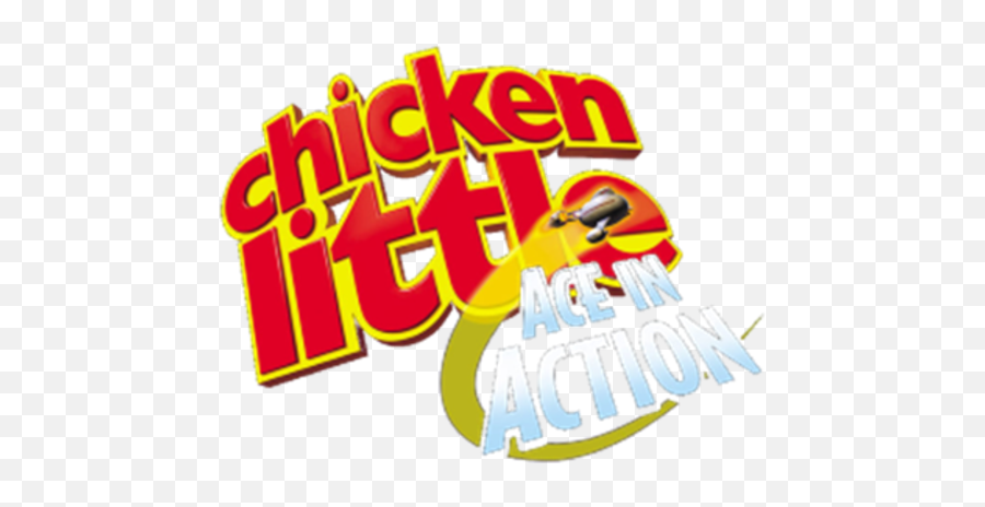 Transparent Chicken Little Logo - Chicken Little Ace In Action Logo Emoji,Chicken Little Png