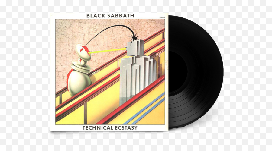 Technical Ecstasy 12 Vinyl - Black Sabbath Technical Ecstacy Album Cover Emoji,Black Sabbath Logo
