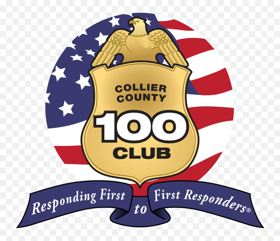 Collier County 100 Club Responding First To First Responders - Language Emoji,First Responders Logo
