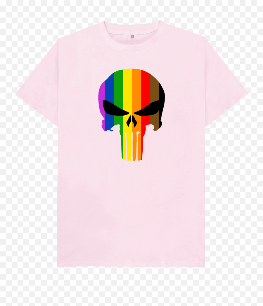 Punisher Pride Skull Greenmarketagorist Clothing Emoji,Punisher Skull Logo