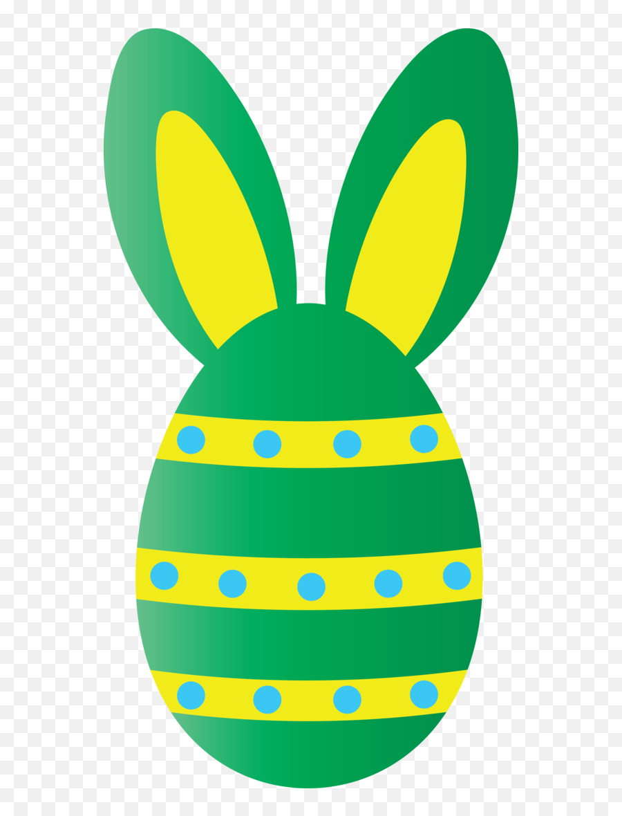 Easter Green Yellow Easter Egg For Easter Egg For Easter Emoji,Easter Eggs Transparent