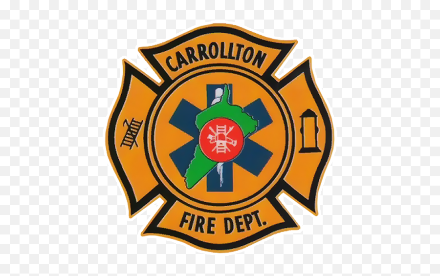 Carrollton Volunteer Fire Department - Dedicated To Making A Emoji,Firemen Logo