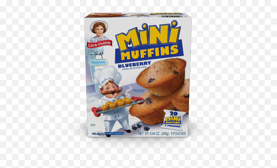 Blueberry Mini Muffins Little Debbie Emoji,Muffin Png