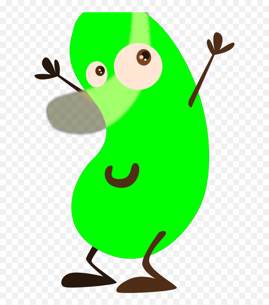 Green Bean Cartoon Svg Clipart Emoji,Green Beans Clipart