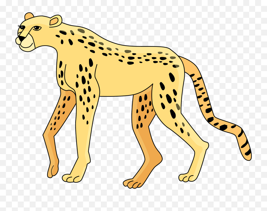Clip Art Cheetah - Dot Emoji,Cheetah Clipart