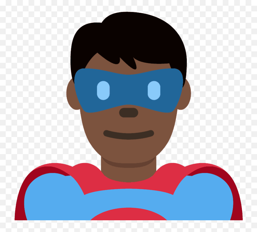 Man Superhero Emoji Clipart Free Download Transparent Png,Superheroes Png