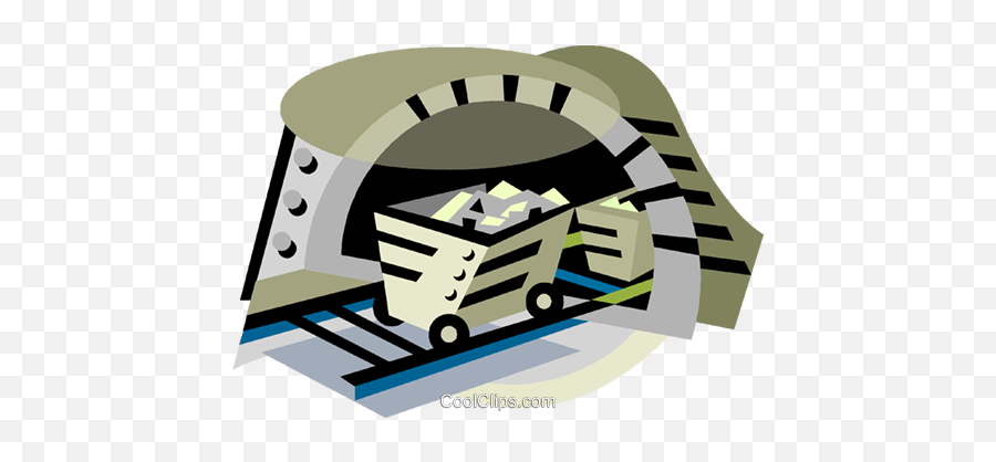 Coal Mining Royalty Free Vector Clip Art Illustration Emoji,Mining Clipart