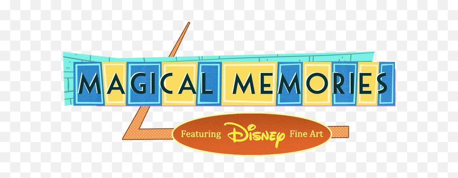 Magical Memories Featuring Disney Fine Art Emoji,Disney Magic Logo