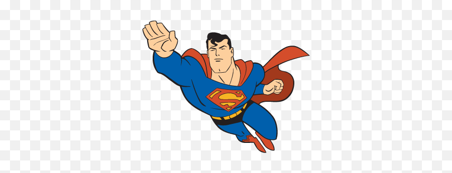 Superman Logo Vector Free Download - Super Man Cartoon Png Emoji,Superman Logo